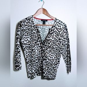 White House and Black Market Cardigan